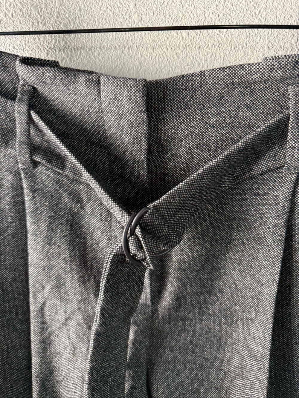 Brunello Cucinelli Paper Bag Wool Cashmere Blend Trouser Pants Women’s Size 4 - Picture 8 of 16